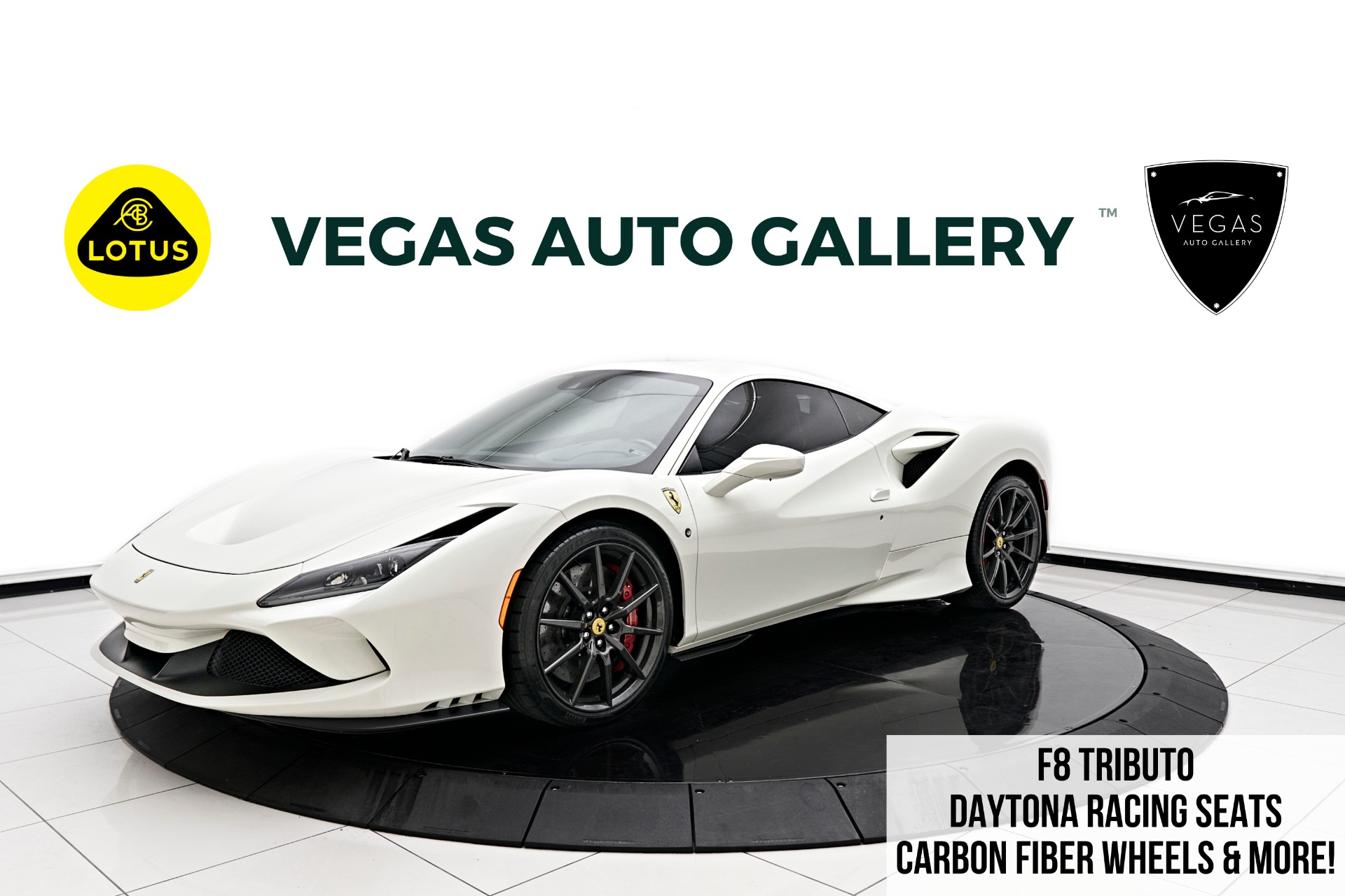 Used 2021 Ferrari F8 Tributo Base For Sale (Sold) | Lotus Cars Las