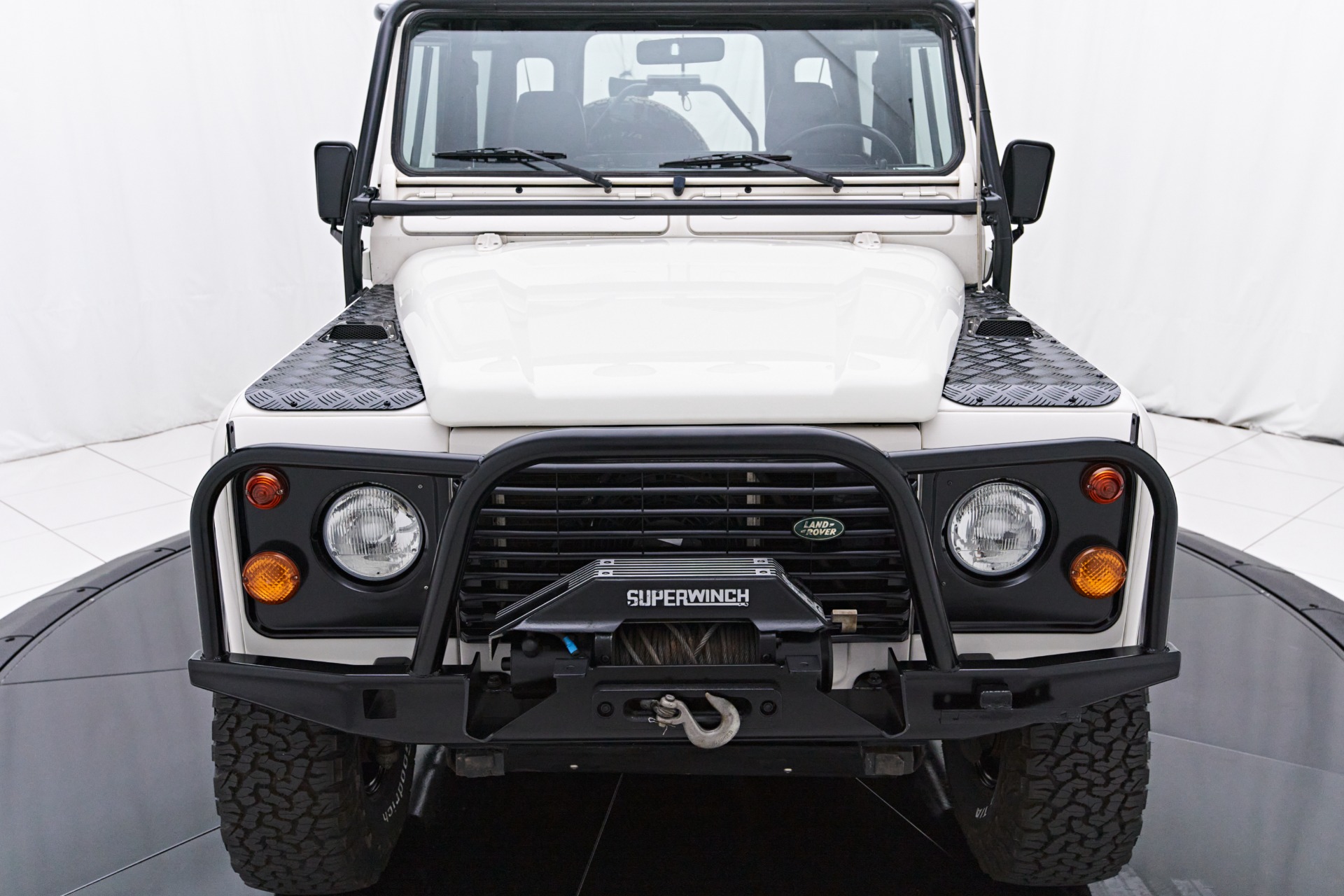 Land rover defender front deals wings for sale