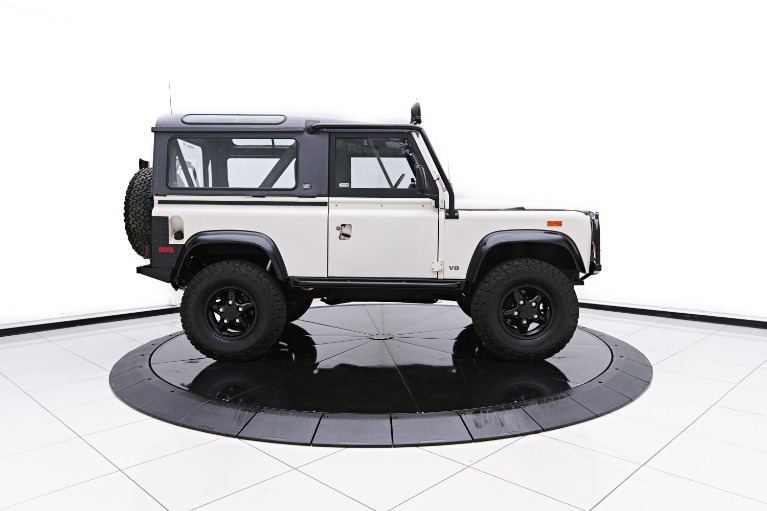 Alpine White Land Rover