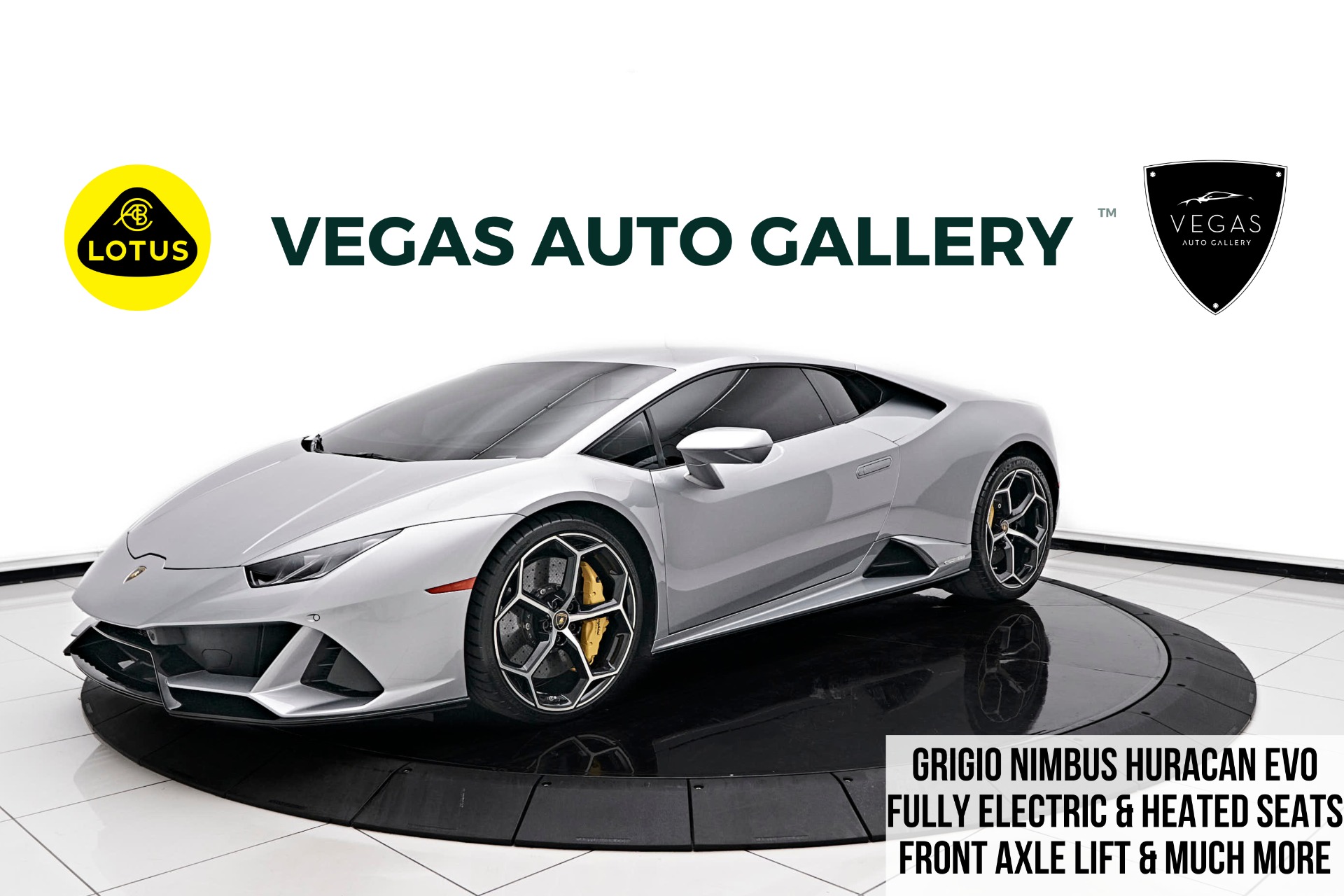 Used 2020 Lamborghini Huracan EVO Base For Sale (Sold) | Lotus Cars Las  Vegas Stock #VA12980Z