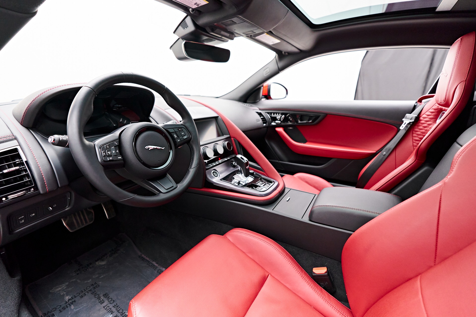 jaguar f type interior