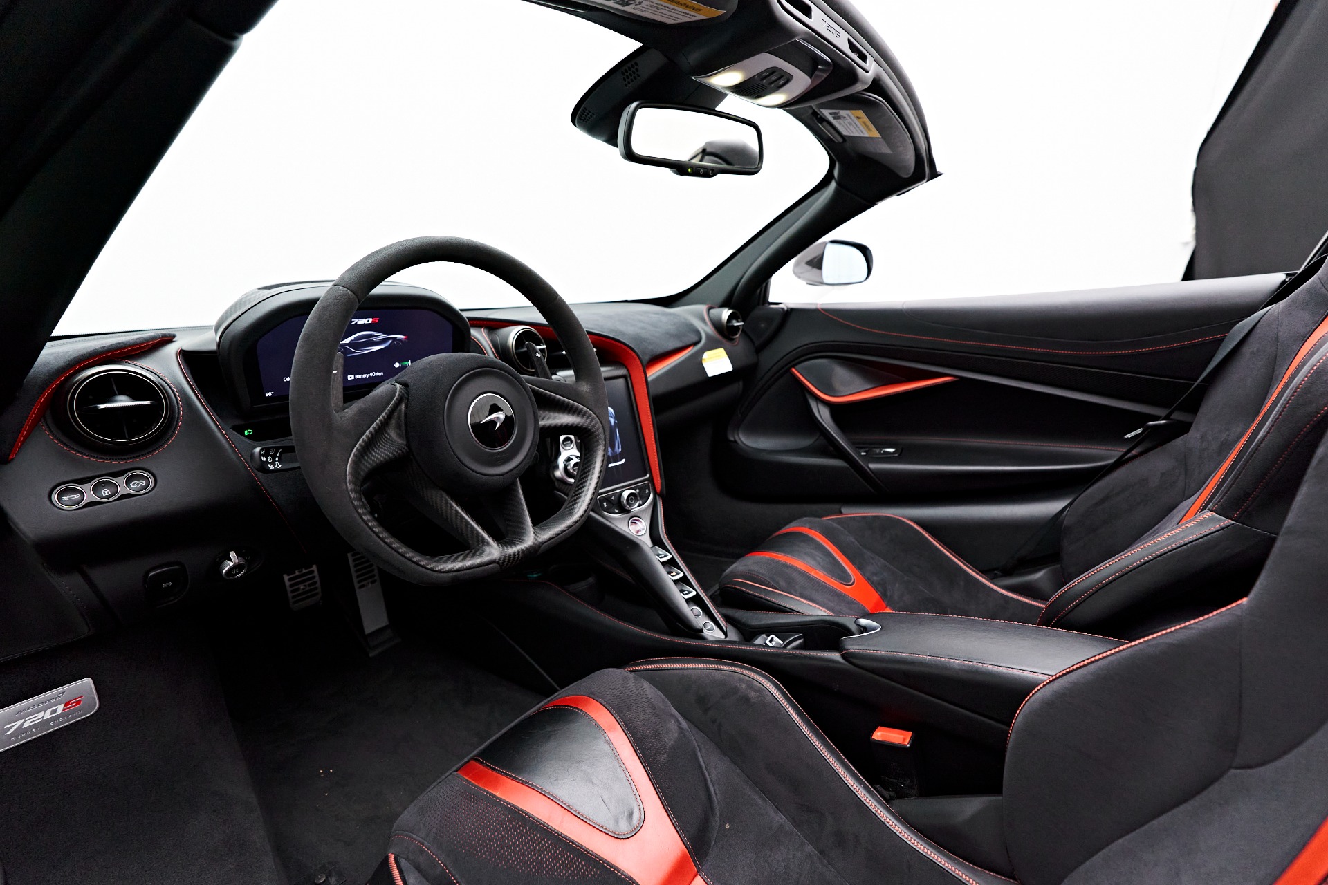 Power, Performance, Prestige: The Top 10 Sports Cars for 2024 - McLaren 720S Interior design and technology features