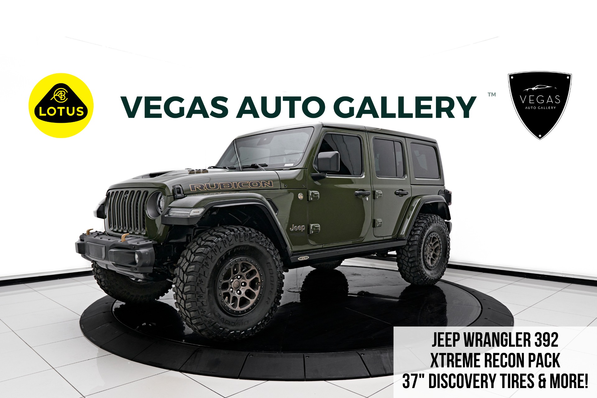 Used 2021 Jeep Wrangler Unlimited Rubicon 392 For Sale (Sold) | Lotus ...