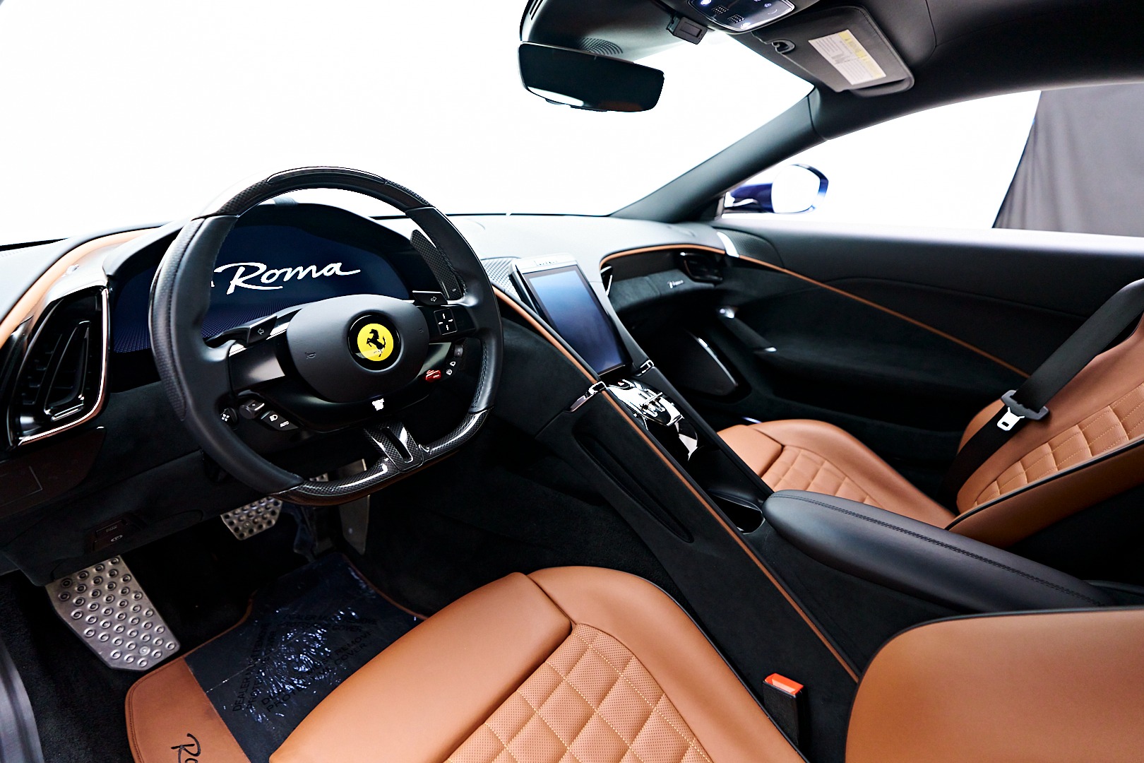 Used 2021 Ferrari Roma Base with VIN ZFF98RNA7M0261414 for sale in Las Vegas, NV